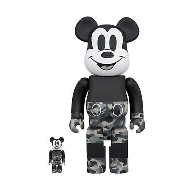 その他 A BATHING APE - BAPE BE@RBRICK MICKEY MOUSE 400+100 BE@RBRICK BAPE®︎ MICKEY MOUSE | bape.com