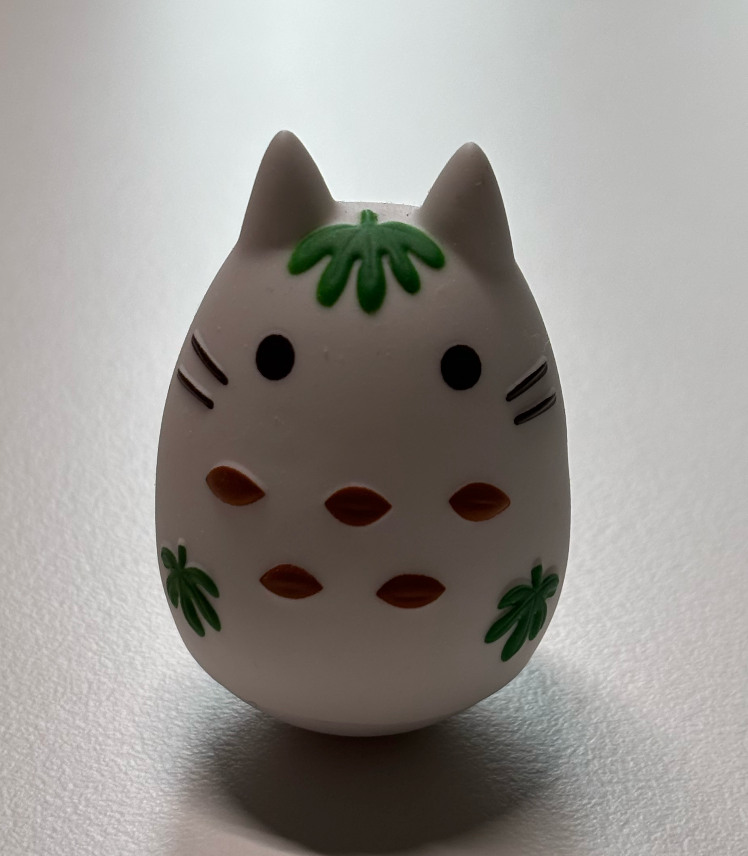 Snowman Totoro - Ensky Totoro Wobbling and Tilting Figure Collection "My Neighbor Totoro" - STUDIO GHIBLI