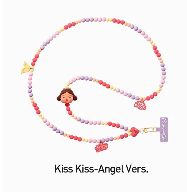 Kiss Kiss - Angel Vers. Phone Charm - CRYBABY- Crying For