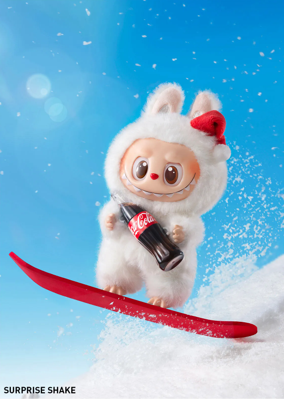 【未開封】THE MONSTERS COCA-COLA フィギュア Labubu Labubu Happy Factor - The Monsters Coca Cola Series Vinyl