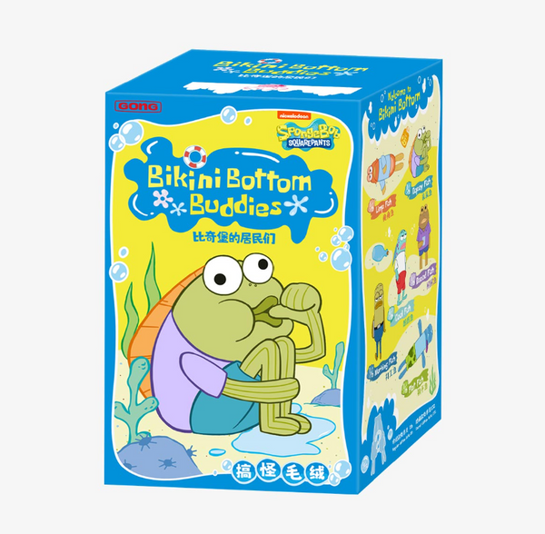 POPMART Bikini Bottom BuddiesぬいぐるみBOX Bikini Bottom Buddies - Whimsical Plush Blind Box By POP