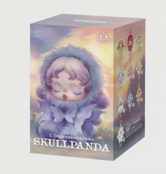 Skullpanda L'Impressionnisme Series Vinyl Face Plush Blind