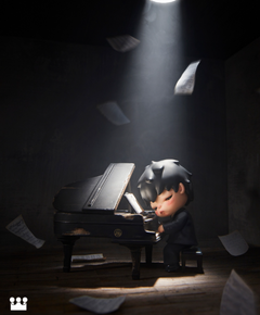 The Pianist - Hirono - Popmart - Mindzai Toy Shop