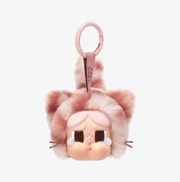 キーホルダー・キーリング Crybaby Wild But Cutie Series Vinyl Plush Pendant Pink Cutie Pink Cutie - CRYBABY Wild but Cutie Series - Vinyl Plush