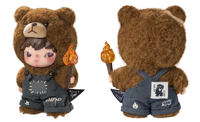 Hirono Living Wild Plush Doll - Fight for Joy - Popmart