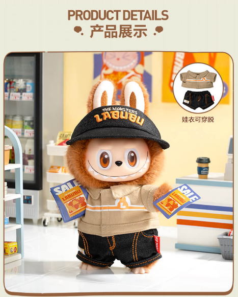 ぬいぐるみ Wacky Mart Series& LABUBU PRONOUNCE LABUBU × PRONOUNCE - WINGS OF FANTASY Vinyl Plush Doll - POP