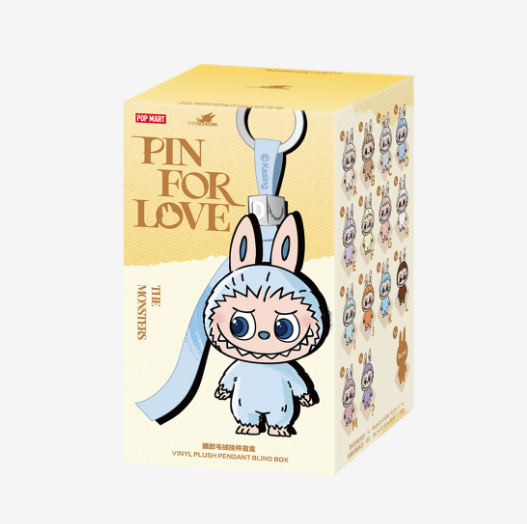 POPMART LABUBU PIN FOR LOVE S、R THE MONSTERS Labubu Pin for Love Series - Vinyl Plush
