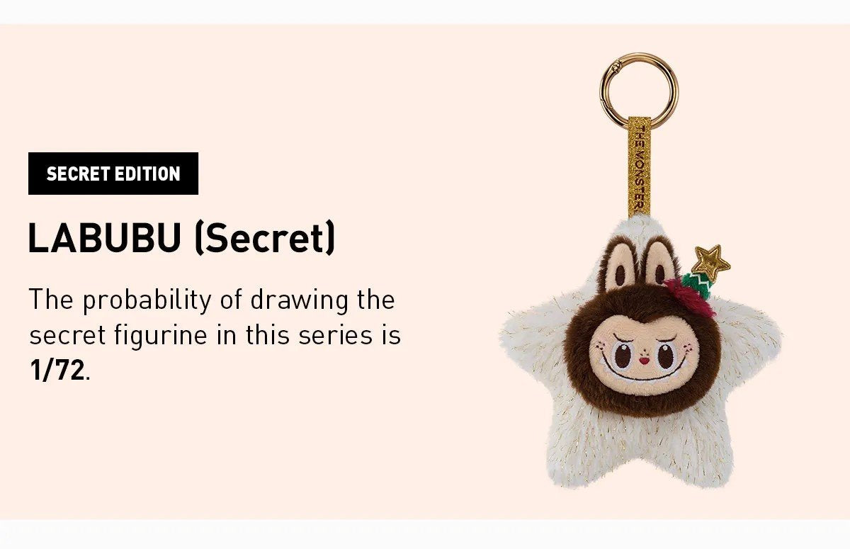 THE MONSTERS Classic Series-Sparkly Plush Pendant Blind Box by POP MART