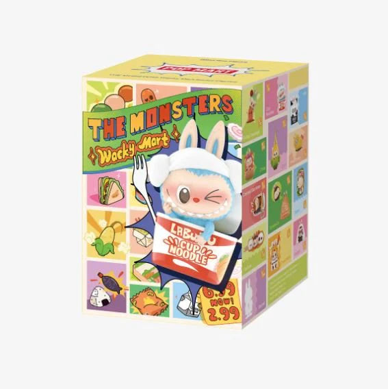 THE MONSTERS Labubu Wacky Mart Series Figures Blind Box by POP MART