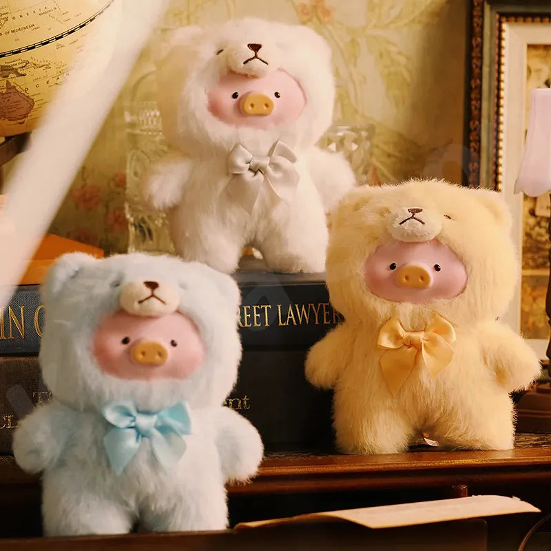 Lulu The Piggy Vintage Teddy Shop Vinyl Plush Pendant Blind Box