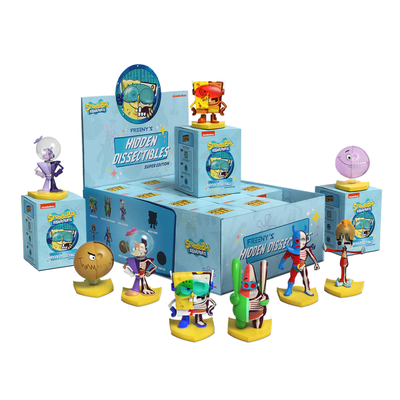 SpongeBob SquarePants (Super Edition) Hidden Dissectables Blind Box Series 4 by Jason Freeny x Mighty Jaxx