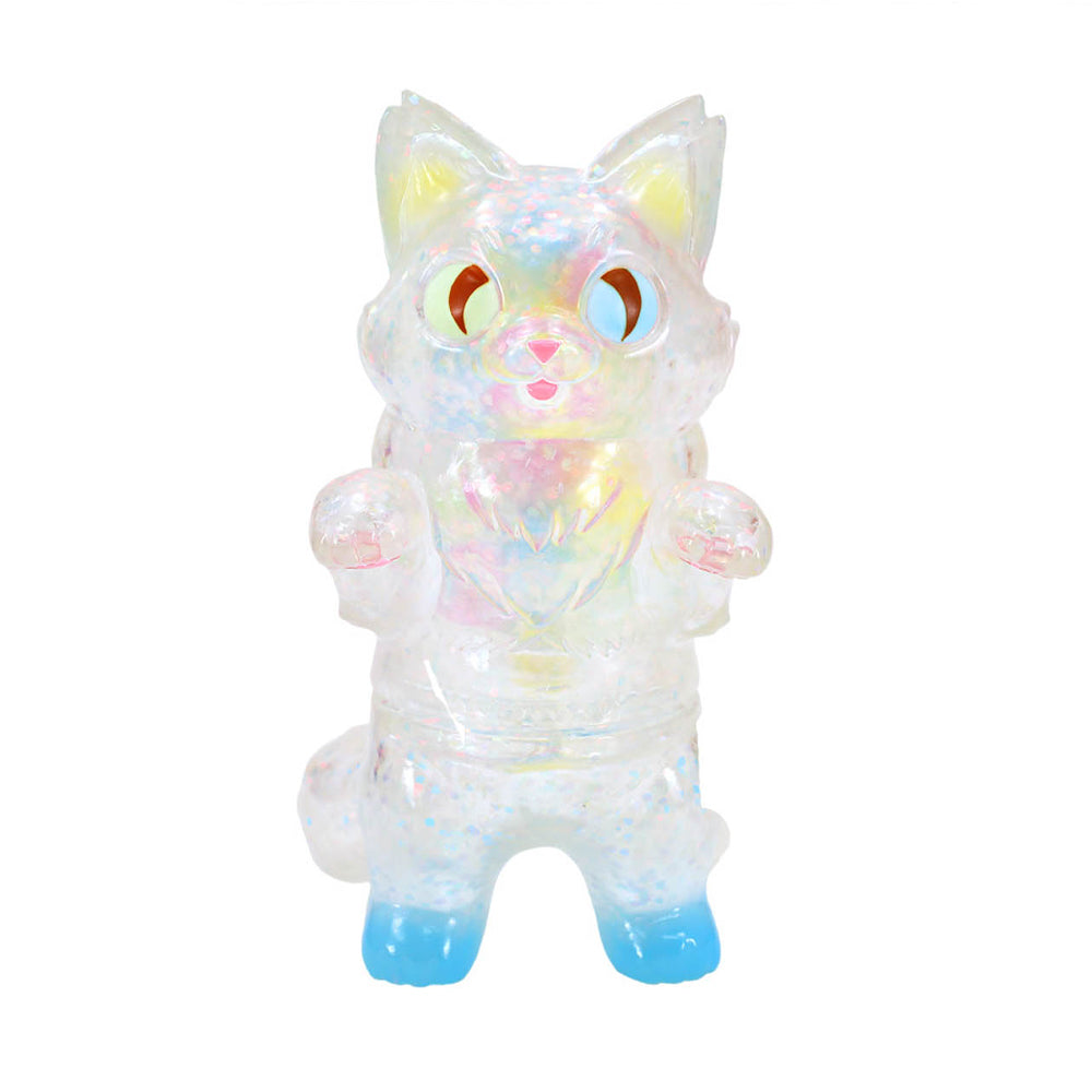 Fluffy Negora Raindrop Sofubi Art Toy by Konatsuya