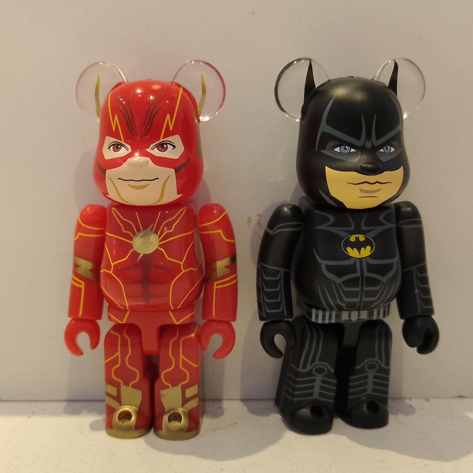 The Flash and Batman Set - Bearbrick Series 47 by Medicom