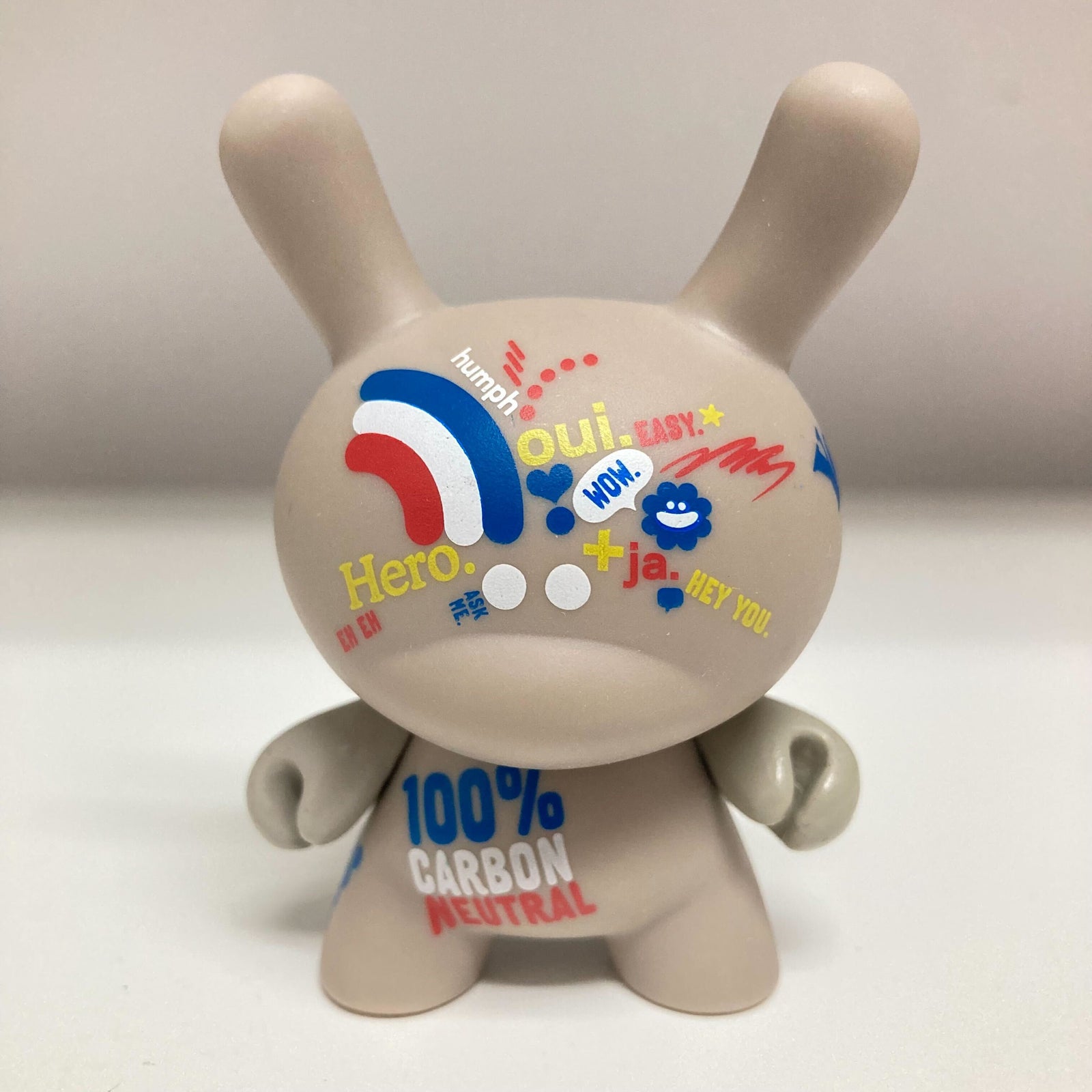100% Carbon Neutral French Dunny by Genevieve Gauckler x Kidrobot