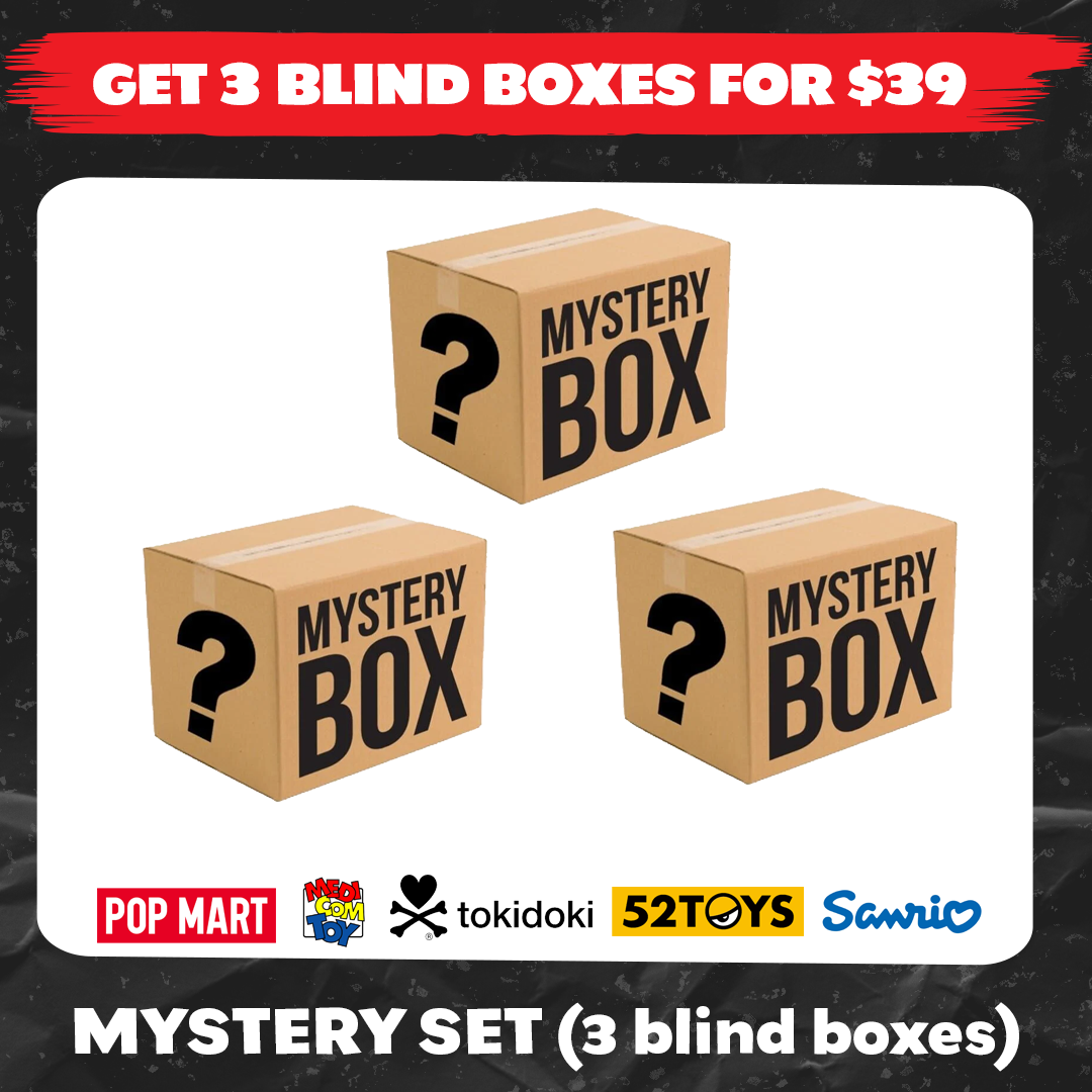 MYSTERY SET OF 3 Blind Boxes - Black Friday Cyber Monday Promo