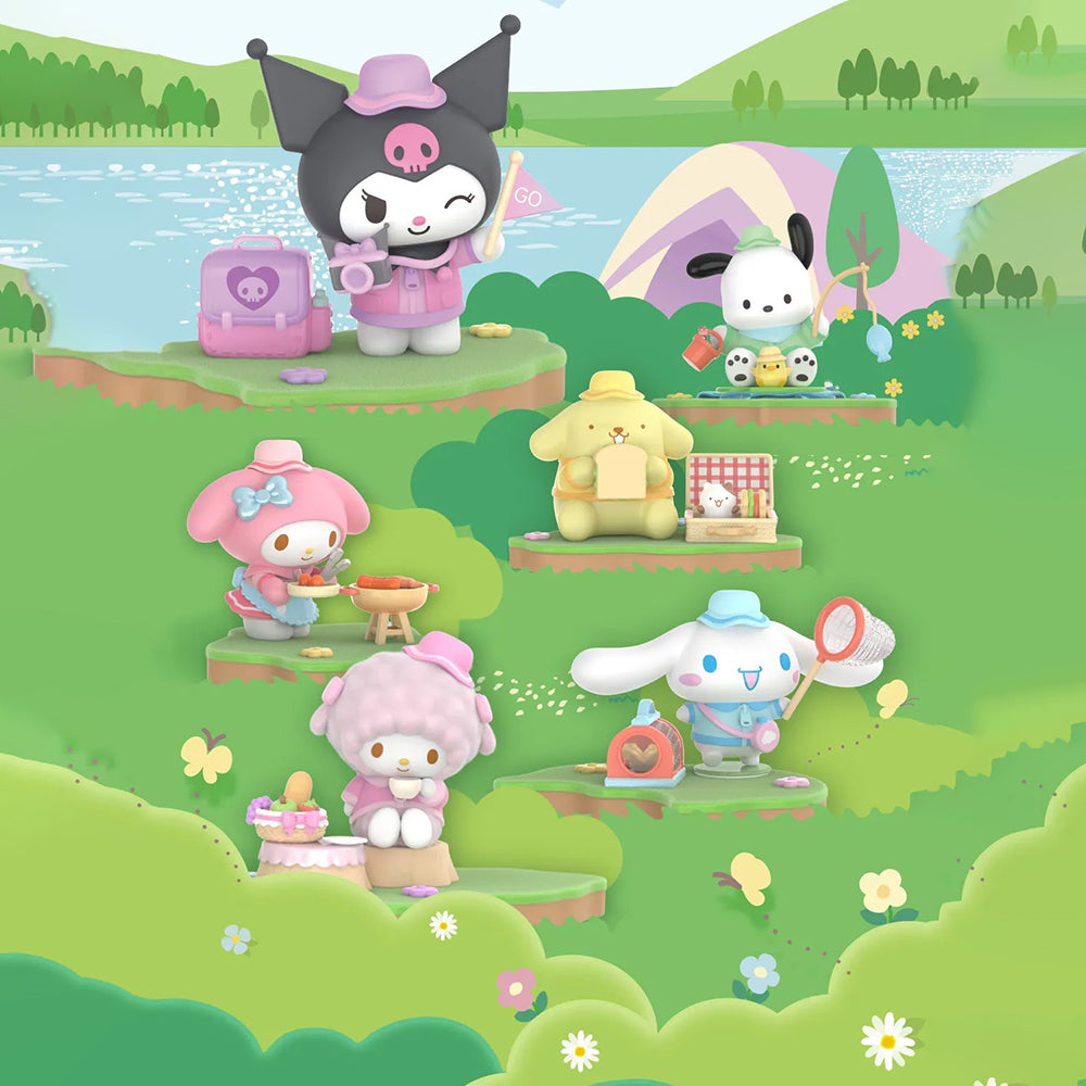 Sanrio Characters Camping Friends Blind Box Series by TOP TOY
