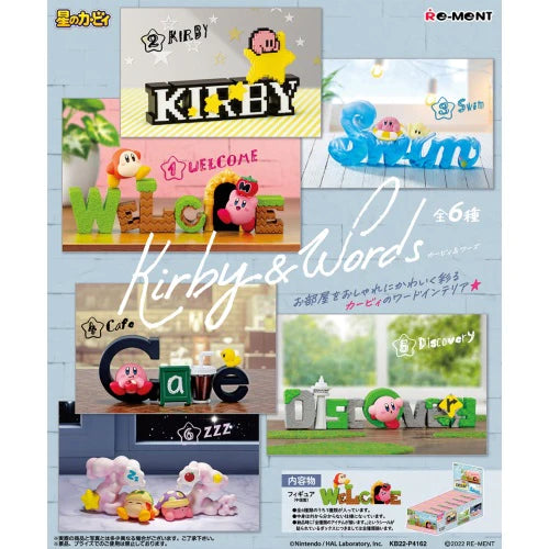 Kirby of the Stars: Kirby &amp; Words Blind Box Series by Re-Ment