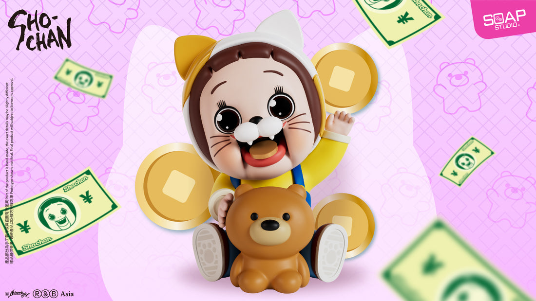 SHO-CHAN Maneki-neko Figure by Soap Studio