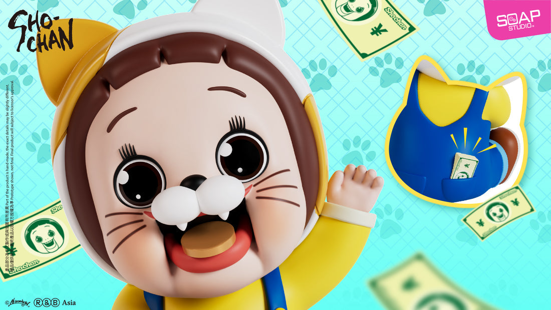 SHO-CHAN Maneki-neko Figure by Soap Studio