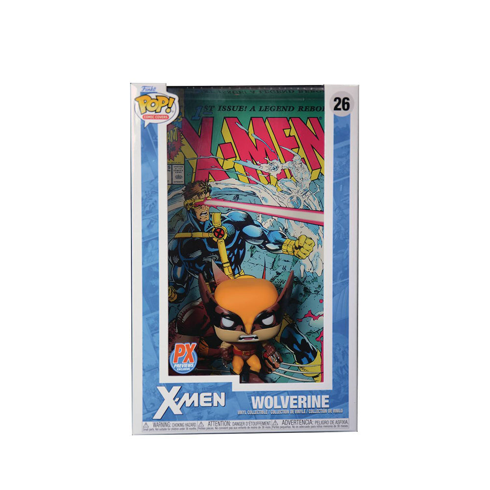 Comic Cover Marvel X-Men Wolverine Vinyl POP Toy Figure by Funko