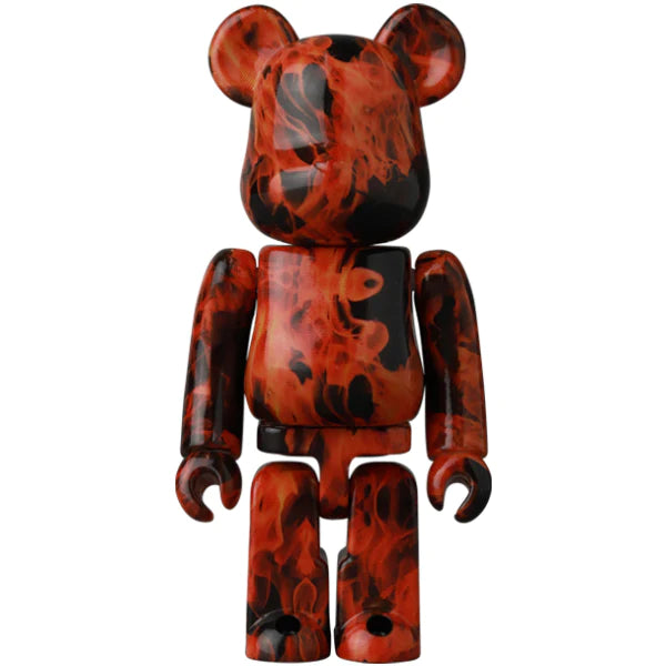 Flame pattern  - Bearbrick Series 44 by Medicom