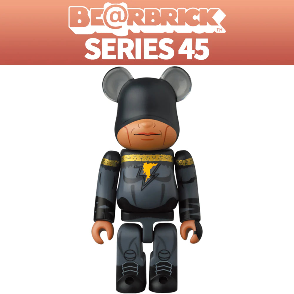 Black Adam - Bearbrick series 45 by Medicom Toy