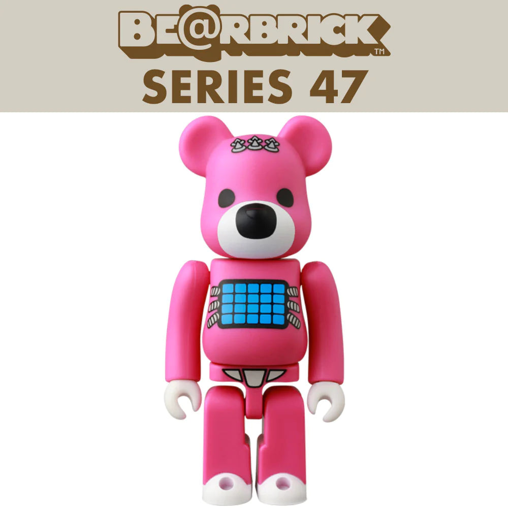 Psycho Teddy Bear (Animal) - Bearbrick Series 47 by Medicom