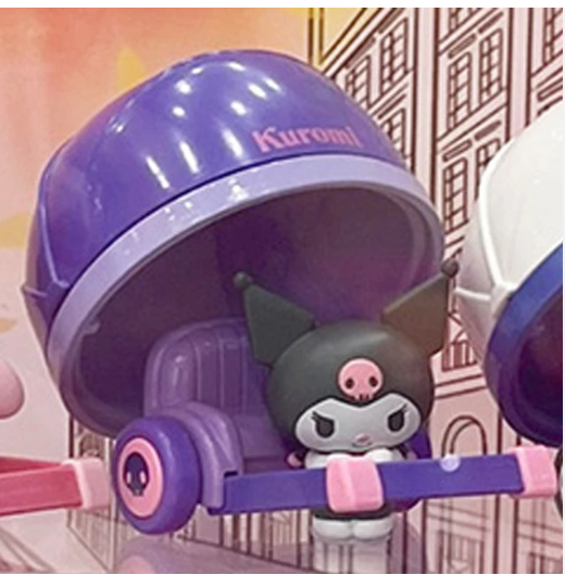 Kuromi - Sanrio Characters Rickshaw Series by LIOH TOY
