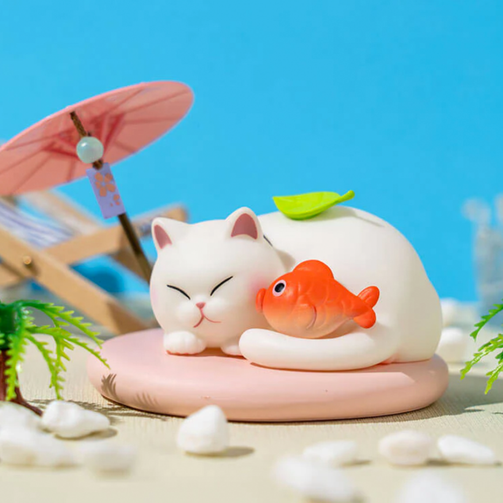 Cat Bell Miao-Ling-Dang A Good Relaxing Time Blind Box Series by ACTOY -  Mindzai Toy Shop