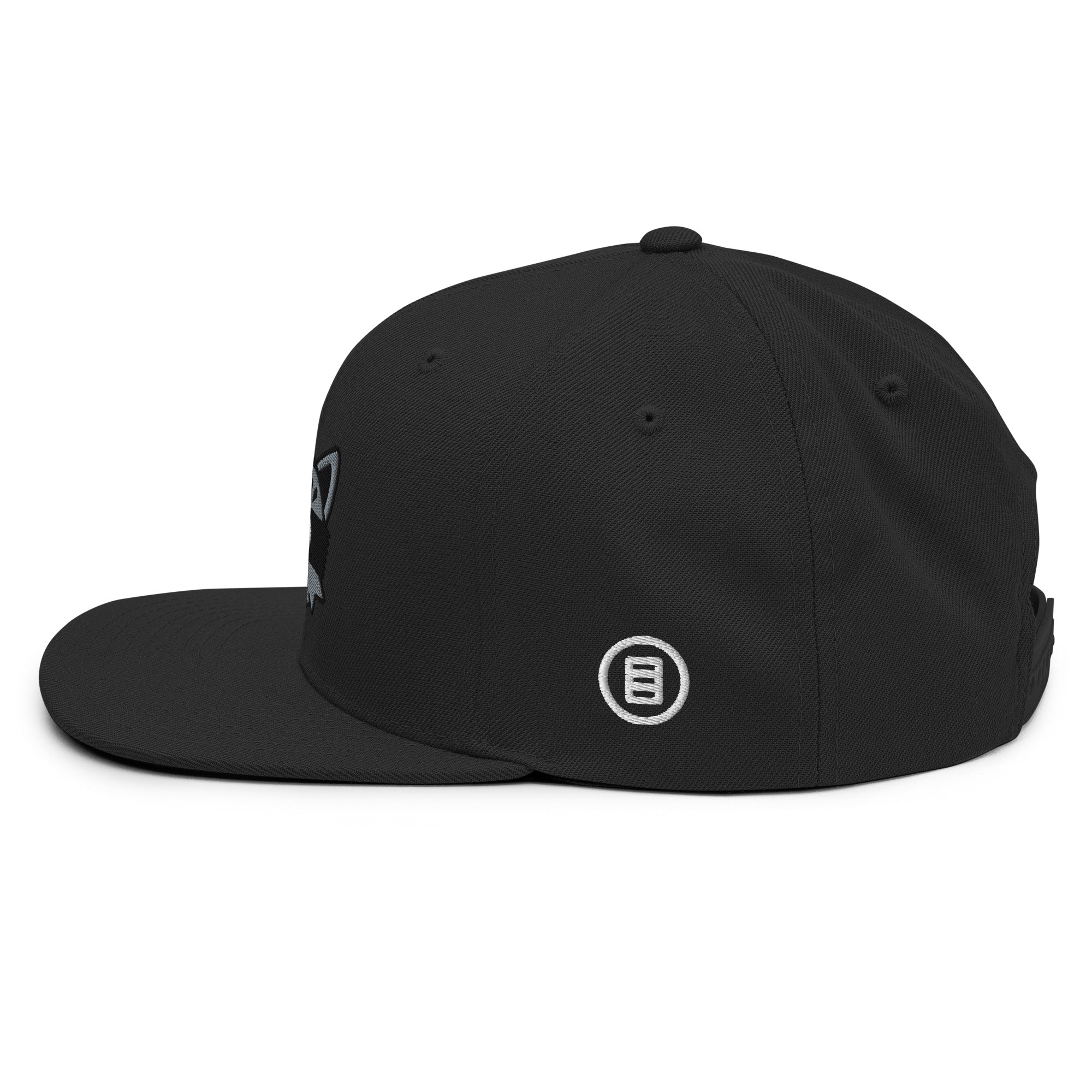 Hunter OG Snapback Hat Black