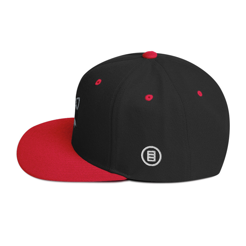 Hunter OG Snapback Hat Black/Red