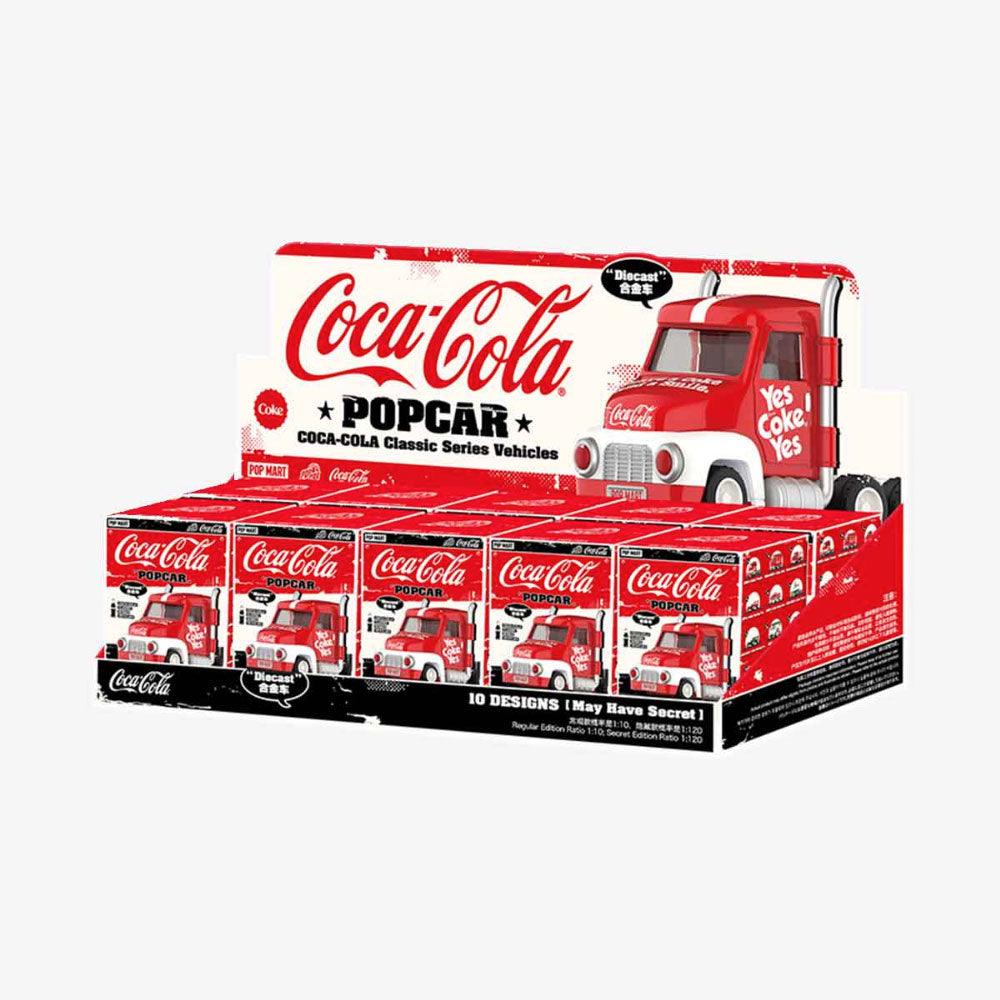 POPCAR COCA-COLA Classic Series Vehicle Blind Box by POP MART