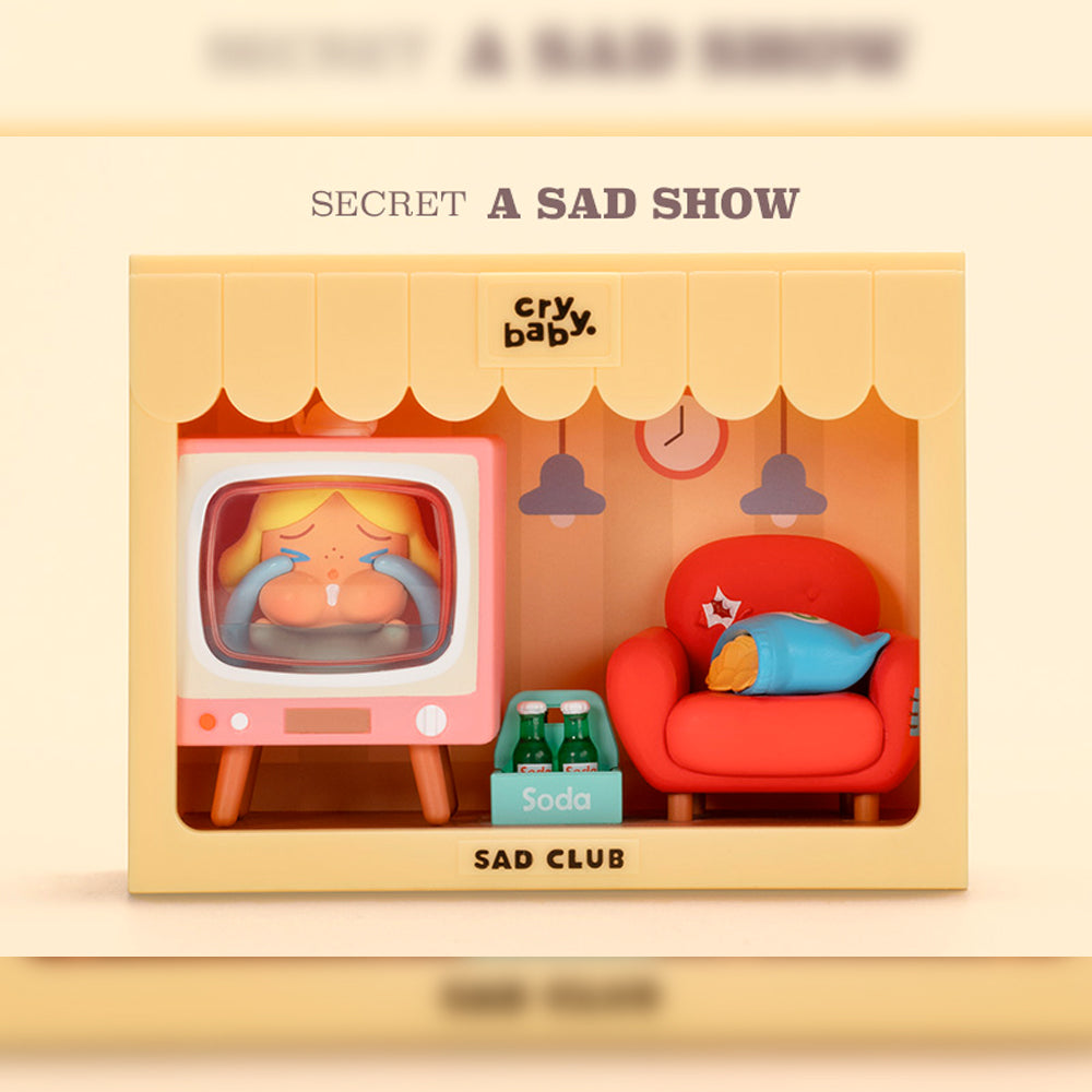 Crybaby Sad Club Series Scene Sets Blind Box by POP MART