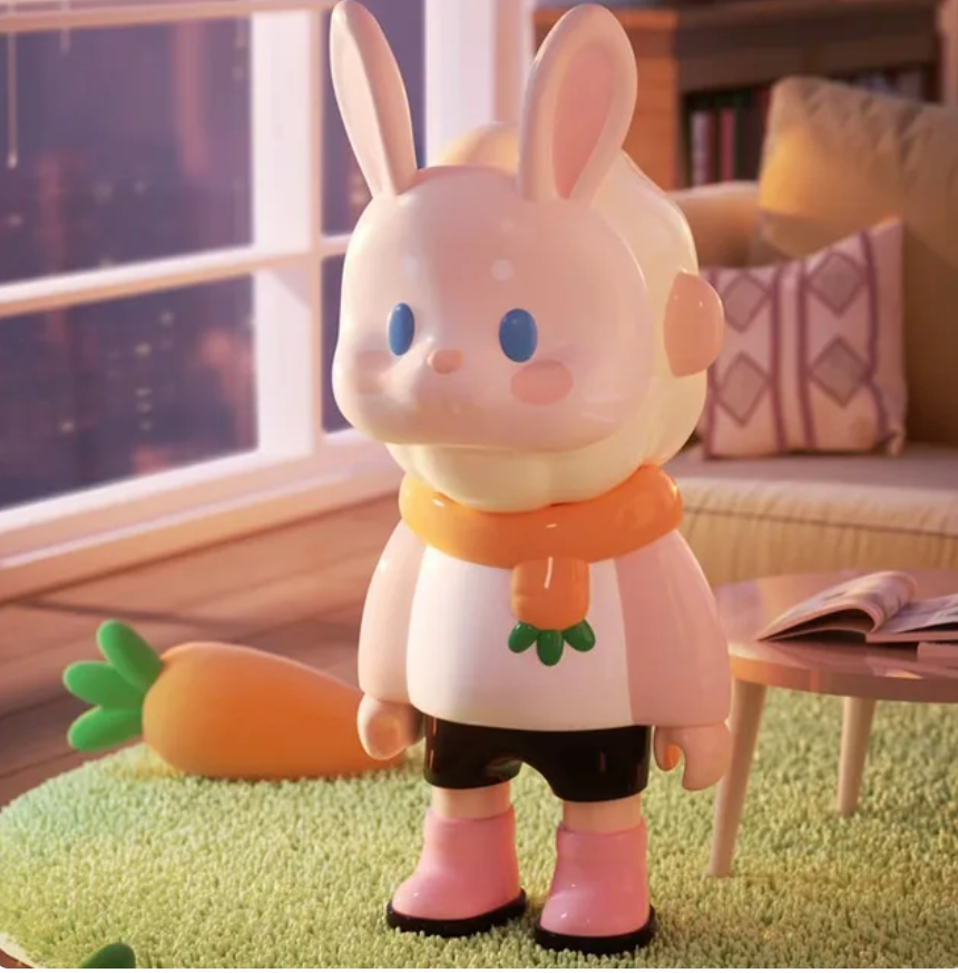 Shy Rabbit - Farmer Bob 7 Animal Series By Finding Unicorn
