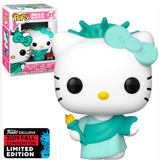 Hello Kitty (Lady liberty) 2019 Fall Convention Limited Edition - Hello Kitty Funko POP! by Funko