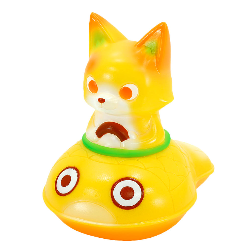 *Pre-order* Fish Boat - Banana Boat Version Sofubi Art Toy by Konatsuya