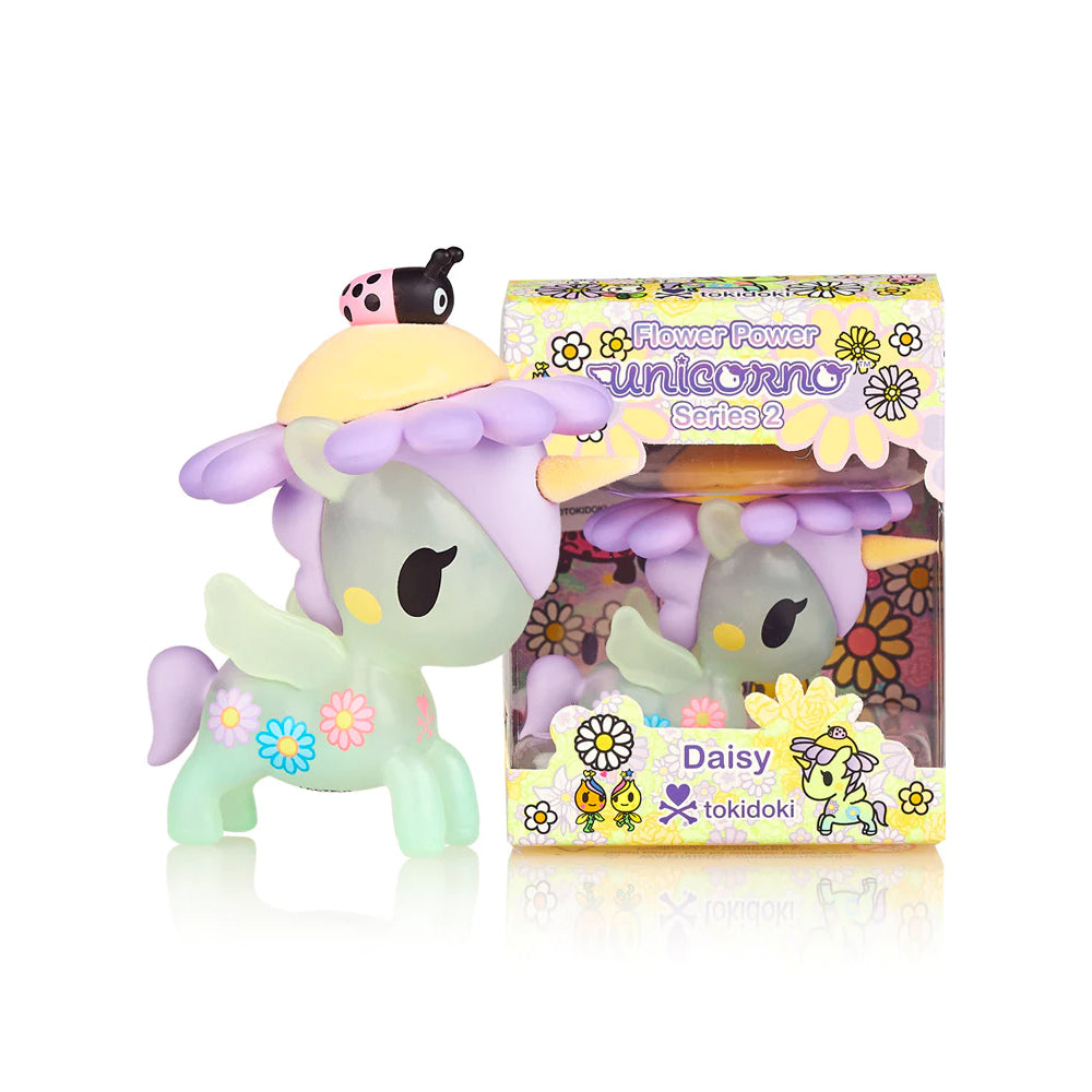 Flower Power Unicorno Series 2 - Daisy (Special Edition) Vinyl Figure by Tokidoki