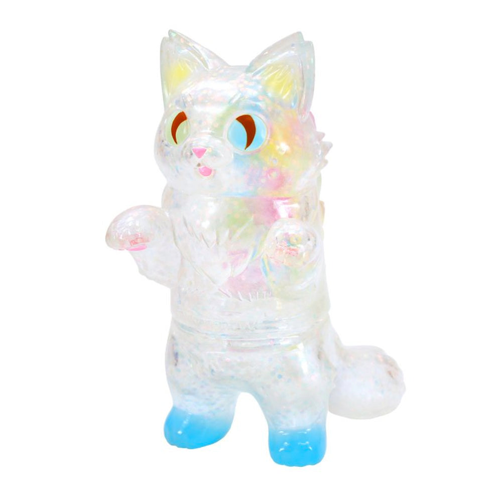 Fluffy Negora Raindrop Sofubi Art Toy by Konatsuya