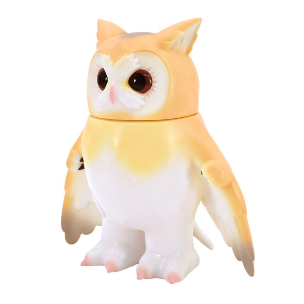 Fukurous Barn Owl Sofubi Art Toy by Konatsuya