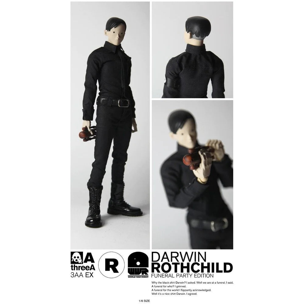 Darwin Rothschild Funeral Party Edition Art Figure by threeA