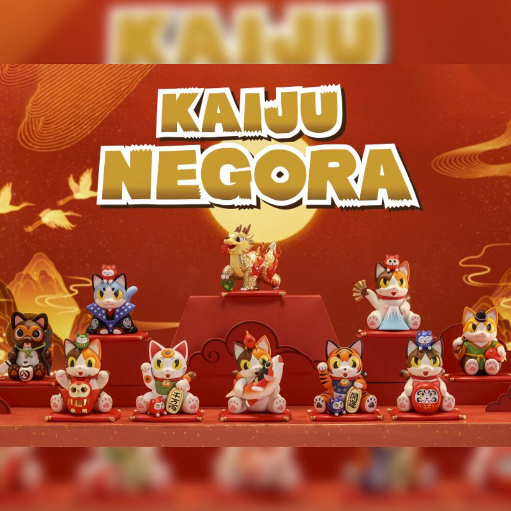 POPMART KAIJU NEGORA Lucky Things シリーズ 楽天市場】KAIJU NEGORA Lucky Things シリーズ【アソート