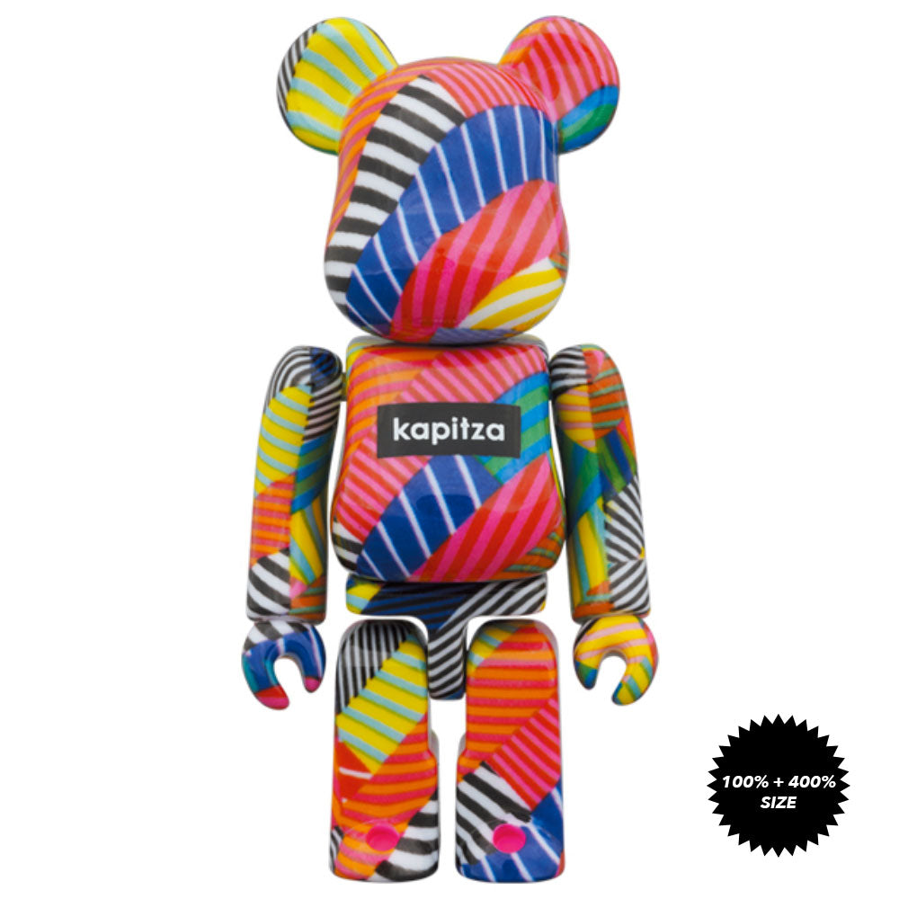 Kapitza Lollipop 100% + 400% Bearbrick Set by Medicom Toy