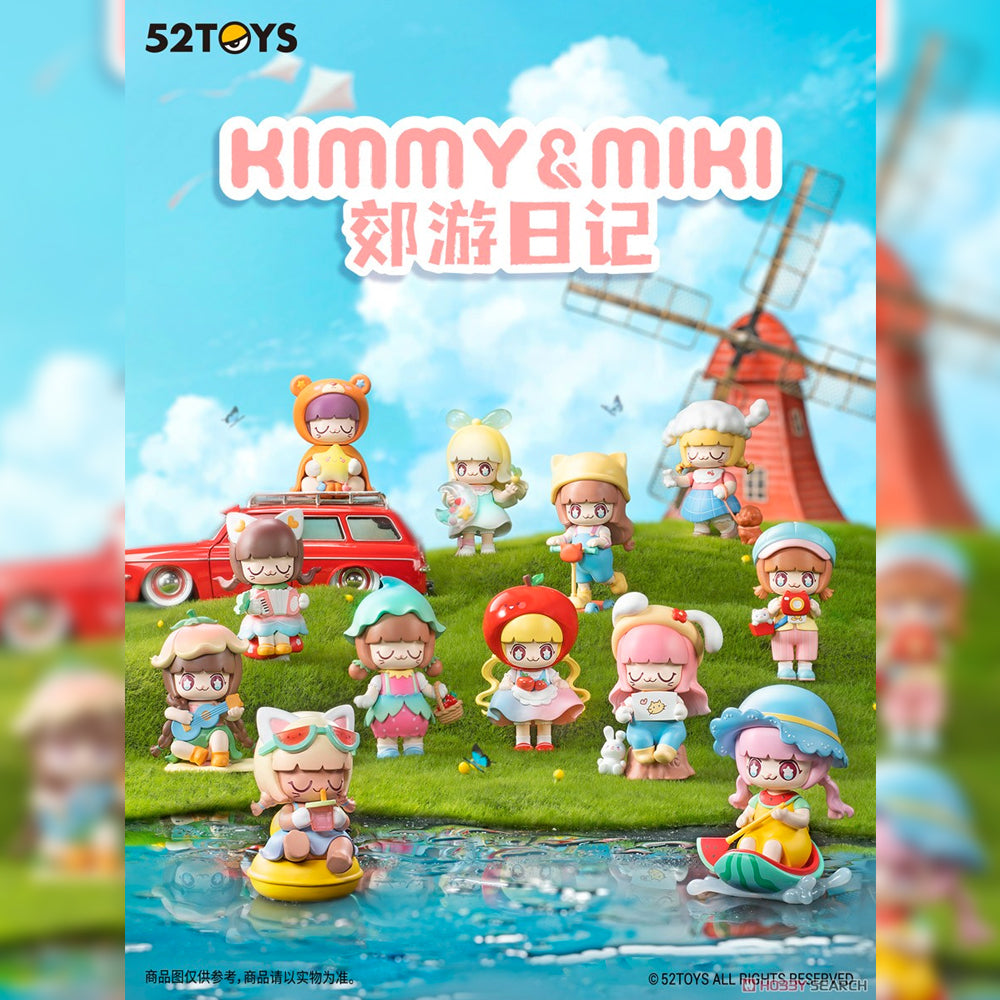 Kimmy & Miki Outing Diary Blind Box Series by 52Toys