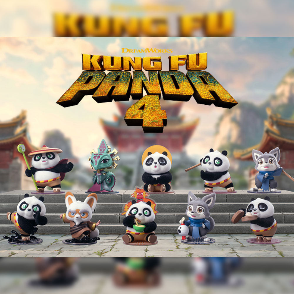 Universal Kung Fu Panda 4 Series Figures Blind Box by POP MART