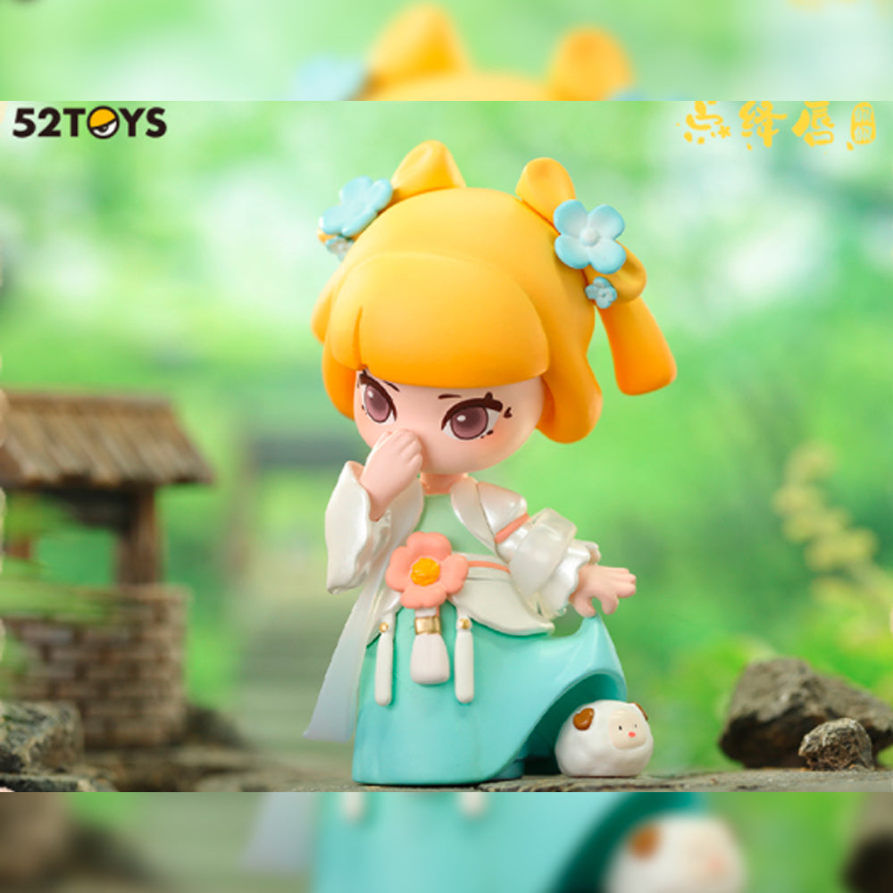Blonde Green Dress with Lamb - Rouged Lips Peipei Series by 52Toys