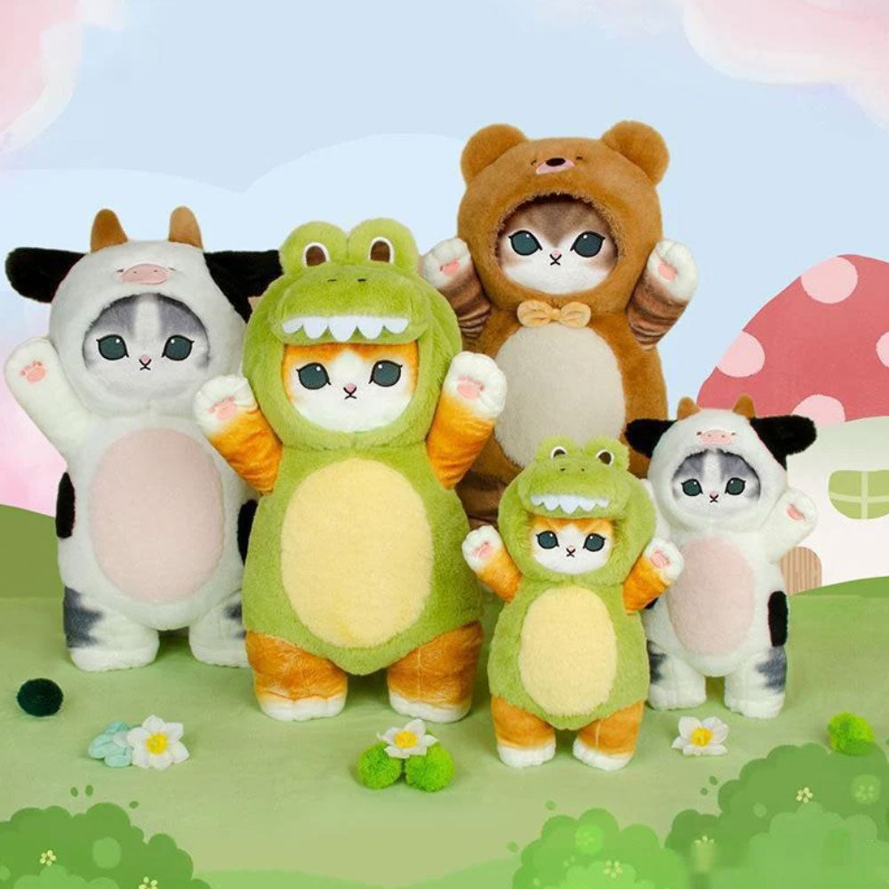Mofusand Cat Dress Up - Cow 50cm Plush by Mofusand