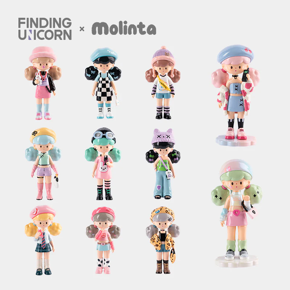 Molinta Gossip Club Blind Box Series by Molinta x Finding Unicorn