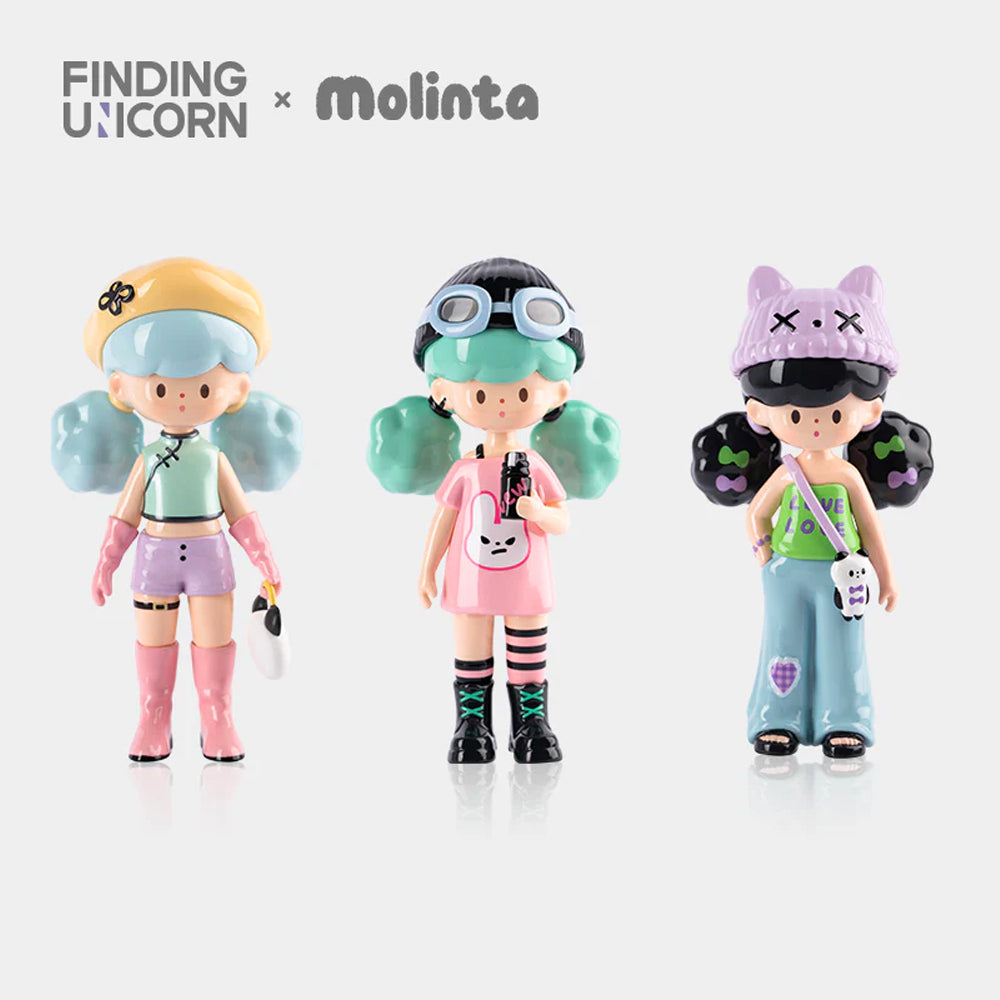 Molinta Gossip Club Blind Box Series by Molinta x Finding