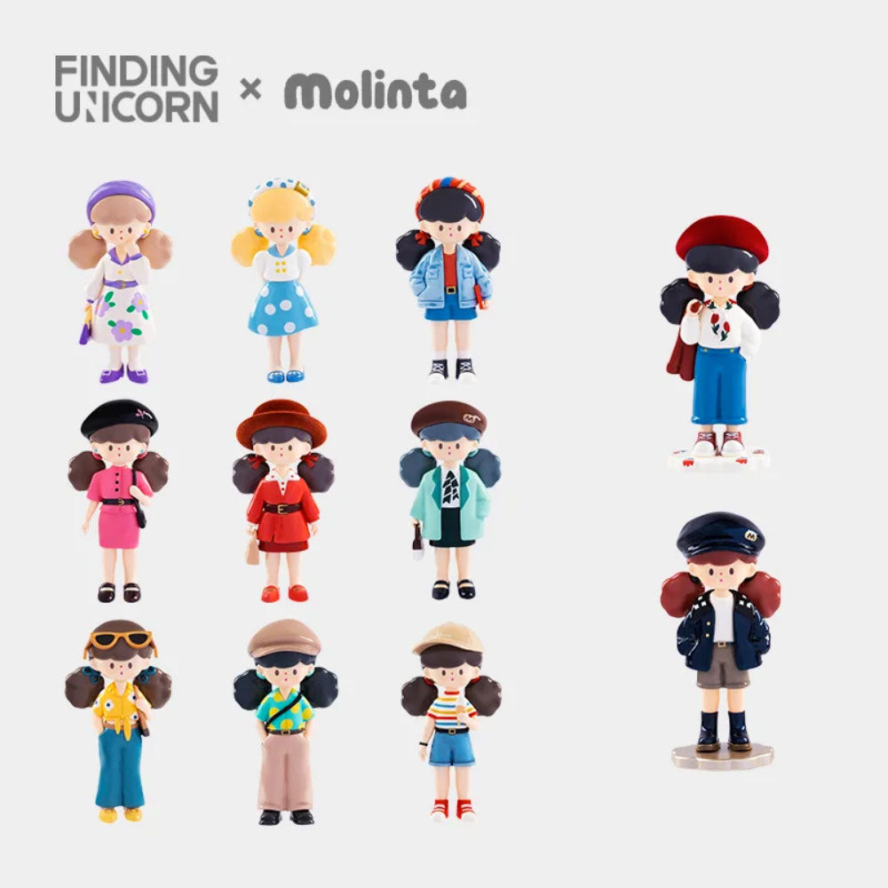 Molinta Retro Girls Blind Box Series by Molinta x Finding Unicorn