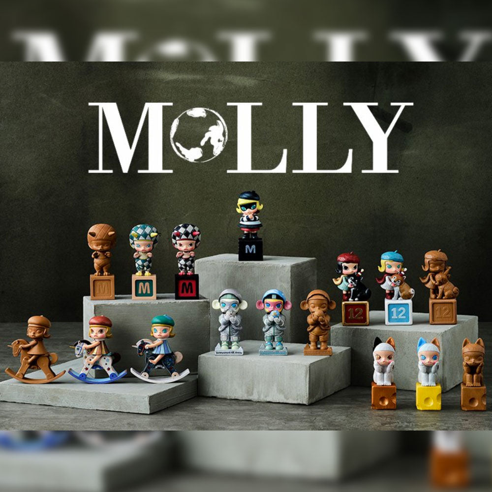 Molly Anniversary Statues Classical Retro Series Blind Box by POP MART